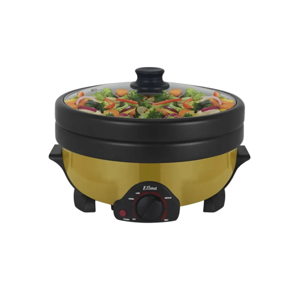 Elima EM-MC500 Double Pot Electric Multi Cooker 5.0 L