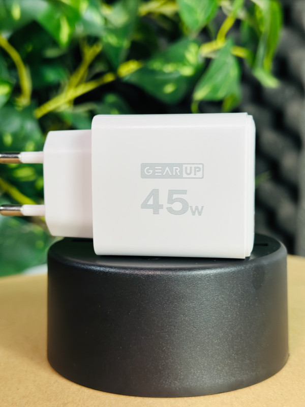 GearUP GP007 45W Fast Charging PD 3.0+ QC 3.0 USB Wall Charger