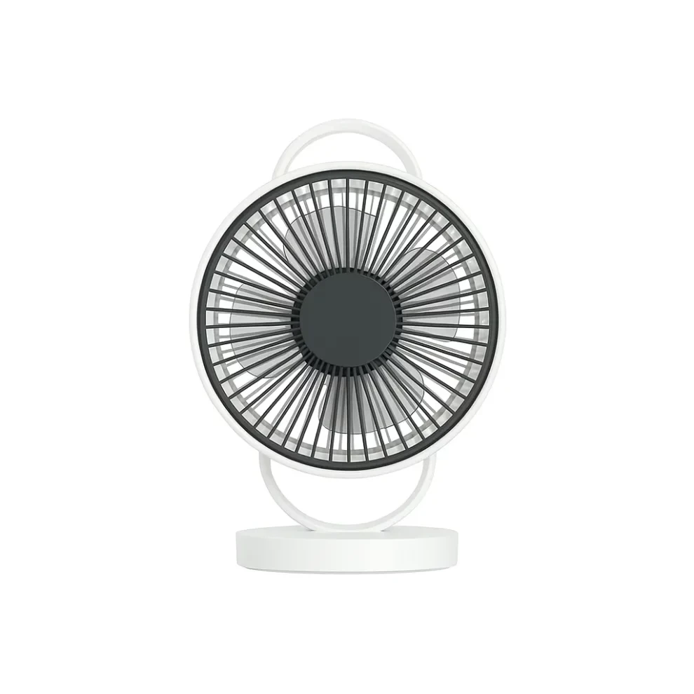 YAGE YG-7999N Rechargeable 8-Inch 360° Rotation Fan with LED Light